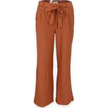 Dámské kalhoty Kalhoty Cerise Blue Z8026 barva: hnědá-camel, velikost: S