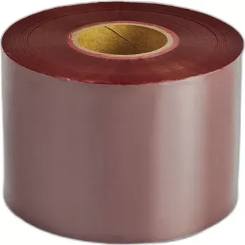Pásek do tiskárny TTR páska 45mm x 300m, KBM BORDEAUX, bordó, IN, vosk-pryskyřice
