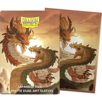 Příslušenství k deskovým hrám Obaly na karty Dragon Shield 2025 Matte Dual Art - Wood Snake (60 ks) - JAPANESE SIZE