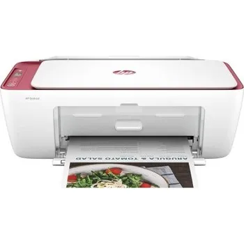 Tiskárna HP DeskJet/2823e/MF/Ink/A4/Wi-Fi/USB, bílá/červená