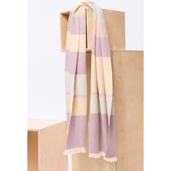 Šála Blue Shadow Šála AW-24 #12 s pruhovaným vzorem Barva: růžová