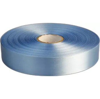 Stuha Textilní stuha 30mm x 200m, světle modrá, satén