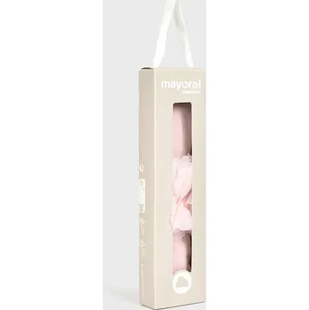 Dívčí šaty Mayoral slavnostní čelenka 9889 barva: smetanová