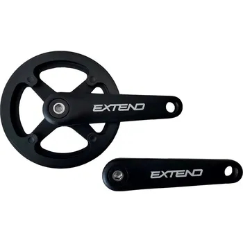 Extend kliky Junior 32z/127mm duralové (černá)