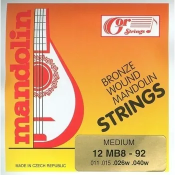 Struna pro kytaru a smyčcový nástroj Gorstrings 12MB8-92 Struny pro mandolínu