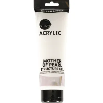 Speciální výtvarná barva Daler Rowney Simply Médium Mother Of Pearl 250 ml 1 ks