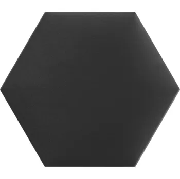 Obklad Čalouněný nástěnný panel HEXAGON 30x26 cm grafitová MyBestHome