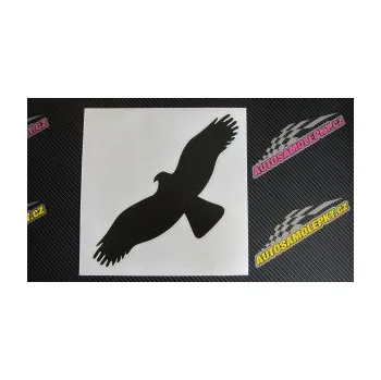 Samolepící dekorace SAMOLEPKA Dravec na sklo 002 levá (10 - červená) NA AUTO, NÁLEPKA, FÓLIE, POLEP, TUNING, VLASTNÍ TEXT, TISK, AUTOSAMOLEPKY.cz, POLEPY, OBRÁZEK, LOGO, SAMOLEPKY