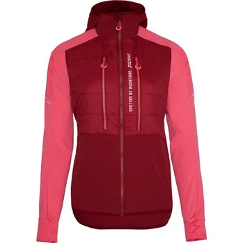 Cyklistická bunda Silvini dámská bunda WJ2516 asprino, merlot-punch Velikost: M