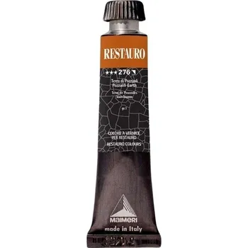 Speciální výtvarná barva Maimeri Varnish Restauro Restaurační barva Pozzuoli Earth 276 20 ml 1 ks