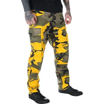 kalhoty pánské US BDU - Army - YELLOW GREEN CAMO - 200500 - MANNL - XL
