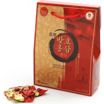 Bonbon Ginlac Ženšenové bonbony z červeného ženšenu 330 g