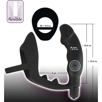 Vibrating Silicone Plug,