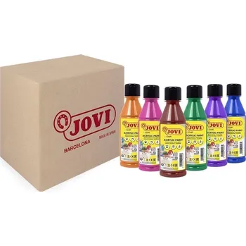Vodová barva Jovi 680/6B Sada akrylových barev 6 x 250 ml