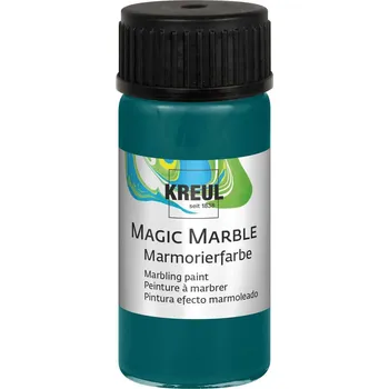 Speciální výtvarná barva Kreul Magic Marble Barva na mramorování Turquoise 20 ml 1 ks