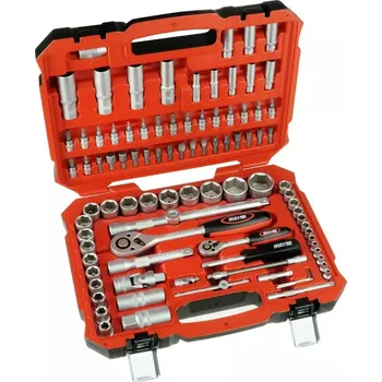 Gola sada Nástrčkové klíčé CrV sada 94ks 18x1/2"", 13x1/4"" DEDRA 17K094 + Dárek, servis bez starostí v hodnotě 300Kč