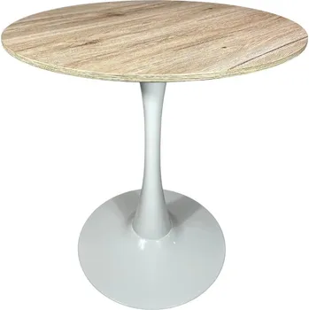 Jídelní stůl Kulatý jídelní stůl Beluga Ø70 - DUB