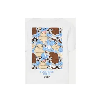 Pánské tričko NAME IT T-Shirt Jatin POKEMON 13238539 Bílá Regular Fit 116