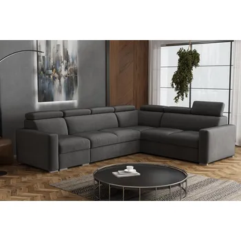 Sedací souprava Sedací souprava Petrit V pravá Kronos šedá