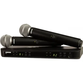 Mikrofon Shure BLX288E/SM58 H8E + prodloužená záruka 3 roky