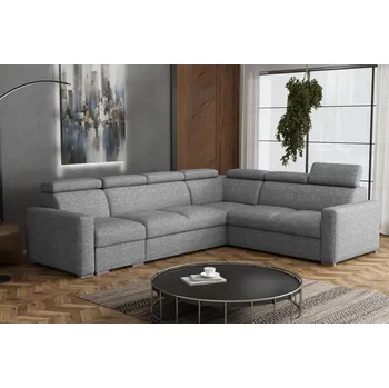 Sedací souprava Sedací souprava Petrit V pravá Aragon šedá