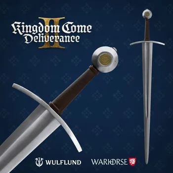 Replika zbraně Drakkaria-KCD Invictus Oficiální Meč Kingdom Come Deliverance II