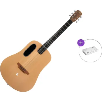 Elektroakustická kytara Lava Music Lava ME 4 Spruce 41" Brown & Burlywood + Effects SET Brown & Burlywood Elektroakustická kytara
