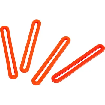 Deka pro koně Horseguard Gumička k dekám SafeGum HorseGuard, bezpečnostní, 4 ks, orange