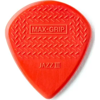 Hudební nástroj Dunlop 471R 3 N Nylon Max Grip Jazz III Trsátko