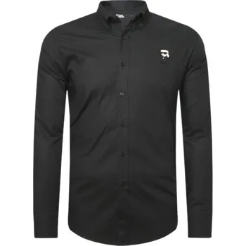 Pánské tričko Pánské tričko 605911-534600 černé - Karl Lagerfeld černá L