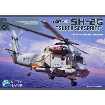Plastikový model Kitty Hawk 1/48 SH-2G Super Seasprite