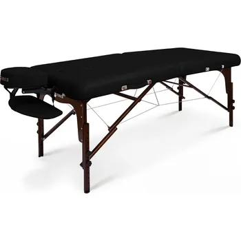 Masážní stůl Skládací masážní lehátko Fabulo DIABLO Set černá 192*76 cm | 16,8 kg | 4 barvy