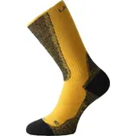 Lasting merino ponožky WSM tmavě žluté - L (42-45)