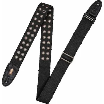 Kytarový popruh Levy's Worn & Torn Black Kytarový pás