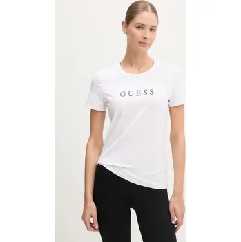 Tričko Guess NEW CARRIE béžová barva, O5RI01 KBBU1 O5RI01.KBBU1 01X, vel. S
