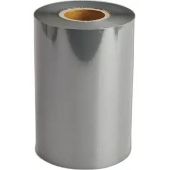 Pásek do tiskárny TTR páska 90mm x 300m, KBM GRAY, šedá, IN, vosk-pryskyřice