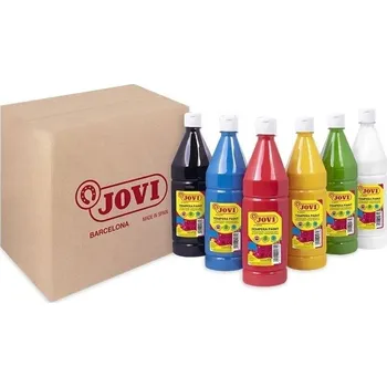 Vodová barva Jovi Premium Sada temperových barev Mix 6 x 1000 ml