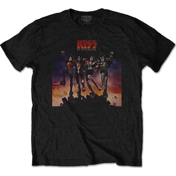 Pánské tričko Kiss Tričko Destroyer Unisex Black 2XL