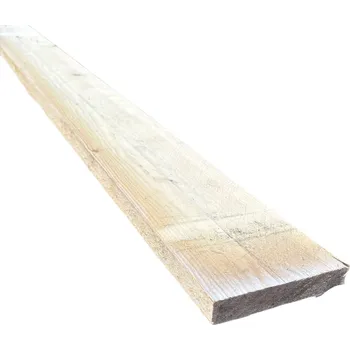 Terasové prkno Prkno tříděné Smrk 24/100/4000 Rozměr: 24x100 mm