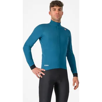 Cyklistická bunda CASTELLI Cyklistická větruodolná bunda - SALTO - modrá 2XL