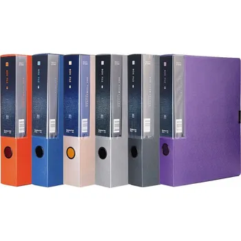 Archivační box Comix Box pro archivaci, PVC, MC-55, A4, 58 MM Barva: Modrá