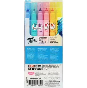 MontMarte Sada magických mazatelných fixů (fix + zmizik) č. 0041 - 6 ks