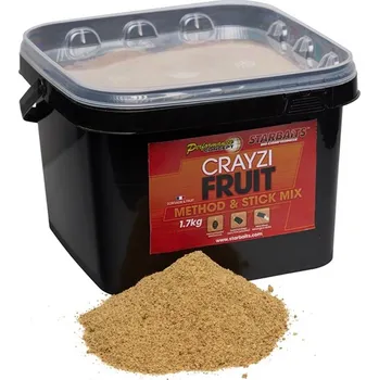 Návnadová surovina Starbaits Method & Stick Mix Crayzi Fruit 1,7 kg