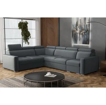 Sedací souprava Sedací souprava Petrit V levá Paros tmavě šedá