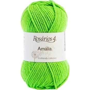 Příze Rosários 4 Amália 45 Neon Green Pletací příze
