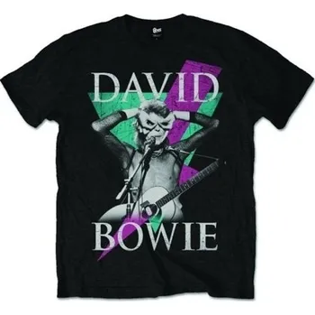 Pánské tričko David Bowie Thunder Black 2XL Tričko
