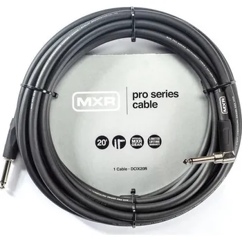 Dunlop MXR DCIX20R PRO 6 m Rovný - Lomený Nástrojový kabel