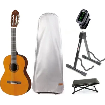 Klasická kytara Yamaha CGS102AII SET Natural Poloviční klasická kytara pro dítě