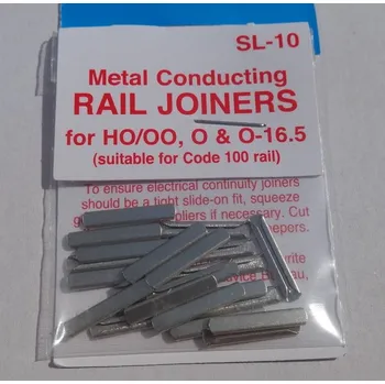 Modelová železnice Peco kolejové spojky pro kolejivo 2,5 mm - Peco SL-10
