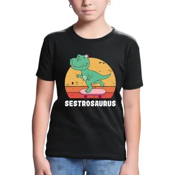 Žertovný předmět Sestrosaurus - dětské tričko s potiskem- Tričkový.cz
